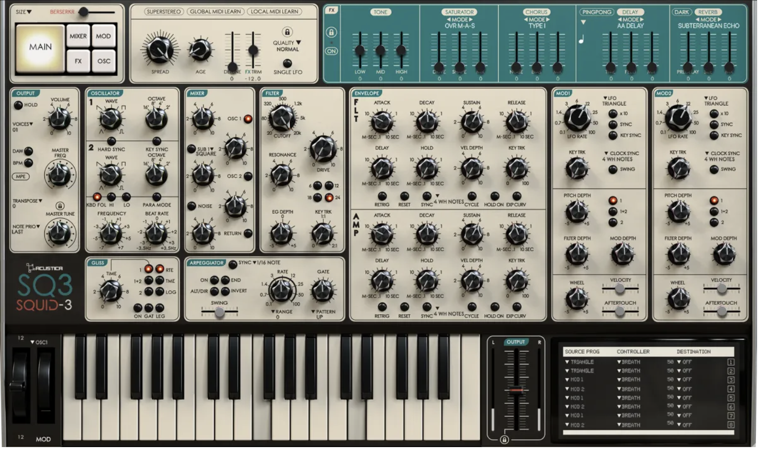 Acustica Audio Squid